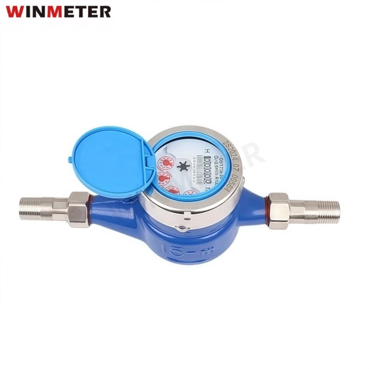 Wet Dial Cast Iron Rotary Multi Jet Water Meter factory