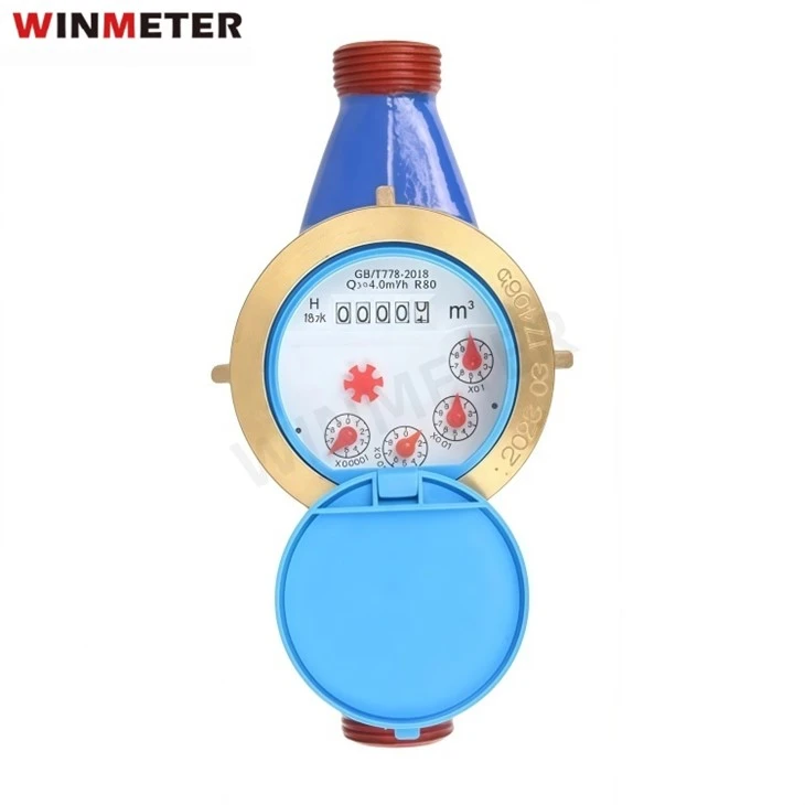 Wet Dial Cast Iron Rotary Multi Jet Water Meter