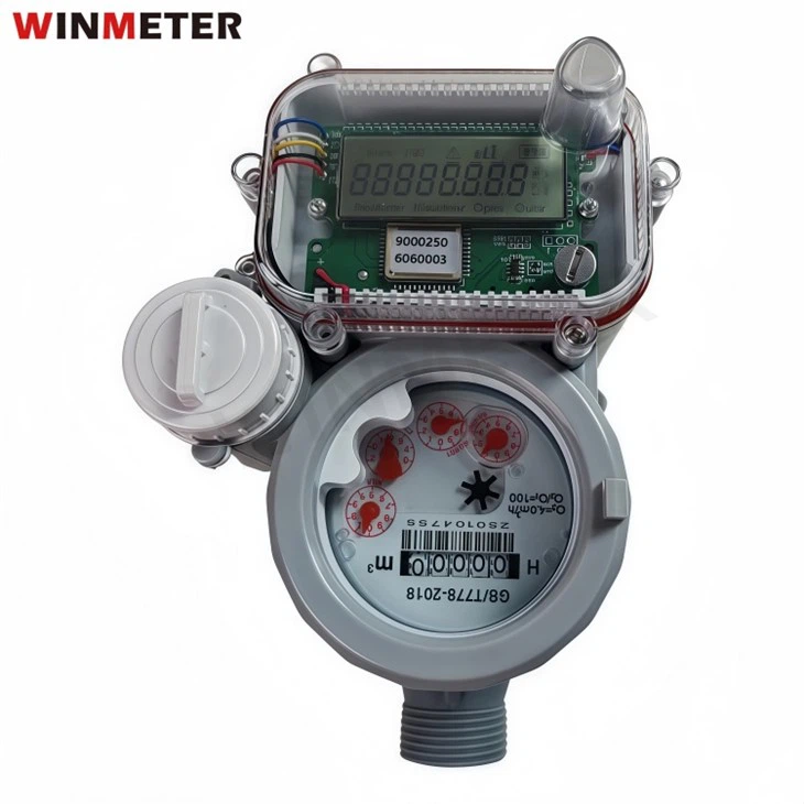 Wireless 2G GSM GPRS Smart Remote Plastic Ultrasonic Water Meter